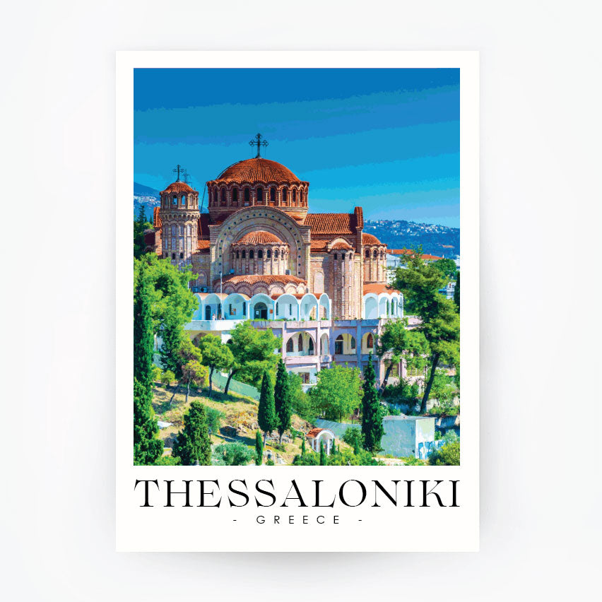THESSALONIKI - Greece Travel Poster