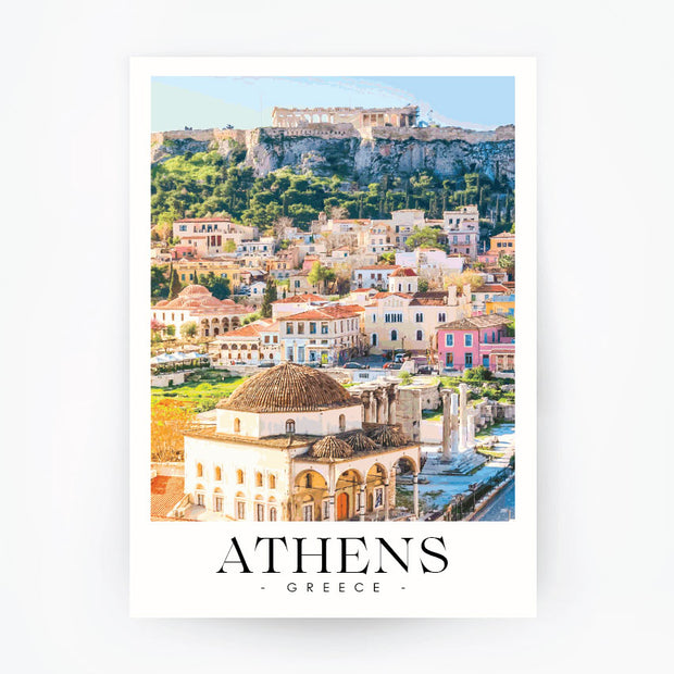 ATHENS - Greece Travel Poster
