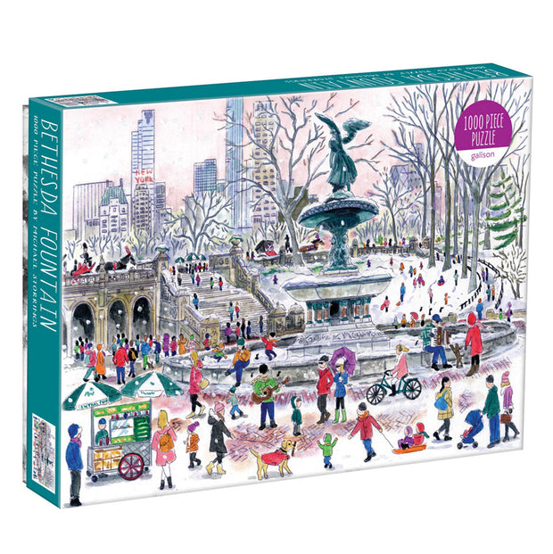 Galison 1000 Piece Puzzle: Michael Storrings – Bethesda Fountain