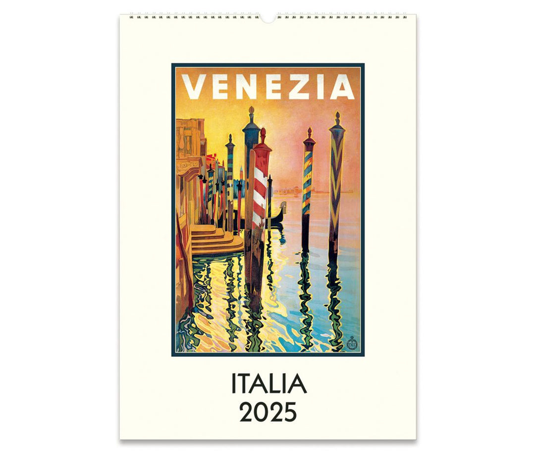 Cavallini & Co. Wall Calendar 2025 - Italia Front