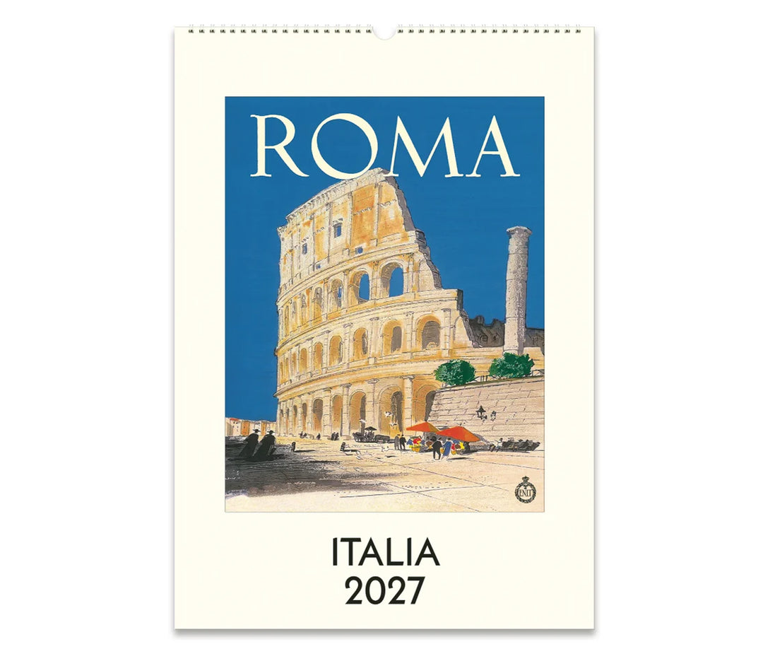 Cavallini & Co. 2027 Italia Wall Calendar Front