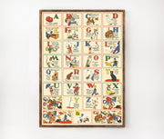 Cavallini & Co. Poster - ABCs Vintage Wall Print