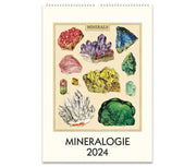 Cavallini & Co. Wall Calendar 2024 - Mineralogie