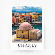 CHANIA Crete - Greece Travel Poster