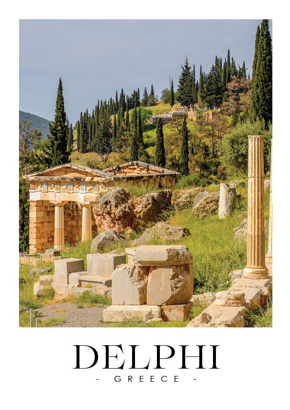 DELPHI - Greece Travel Poster