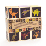 Uncle Goose Dinosaur Wooden Blocks - Box of 9