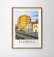 FLORINA Macedonia - Greece Travel Poster