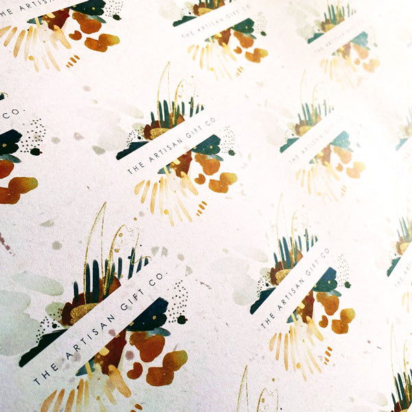 The Artisan Gift Co Gift Wrap + Hand Written Notecard