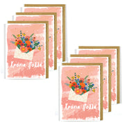 Greek Celebration Card 3 - For Many More Years or Xronia Polla 6 Pack BULK