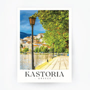 KASTORIA Macendonia - Greece Travel Poster