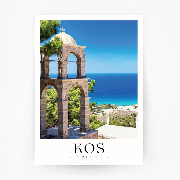 KOS 2 - Greece Travel Poster