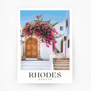 RHODES Dodecanese - Greece Travel Print