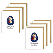 Greek Easter Card Jesus - Xristos Anesti 6 Pack Bulk