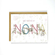 Greek Greeting Card Will You Be My Nona? 2