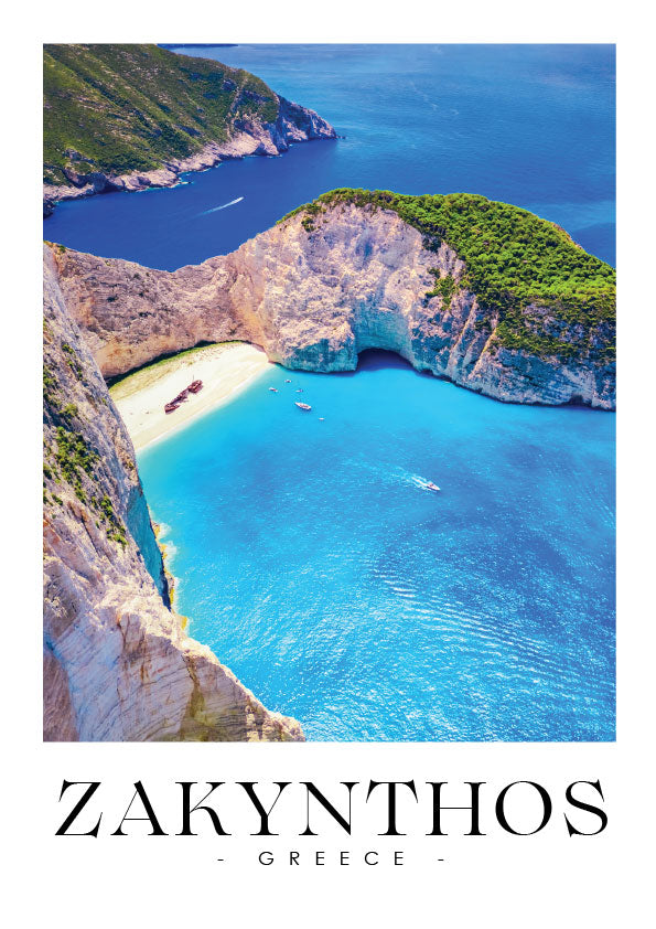 ZAKYNTHOS 2 - Greece Travel Poster