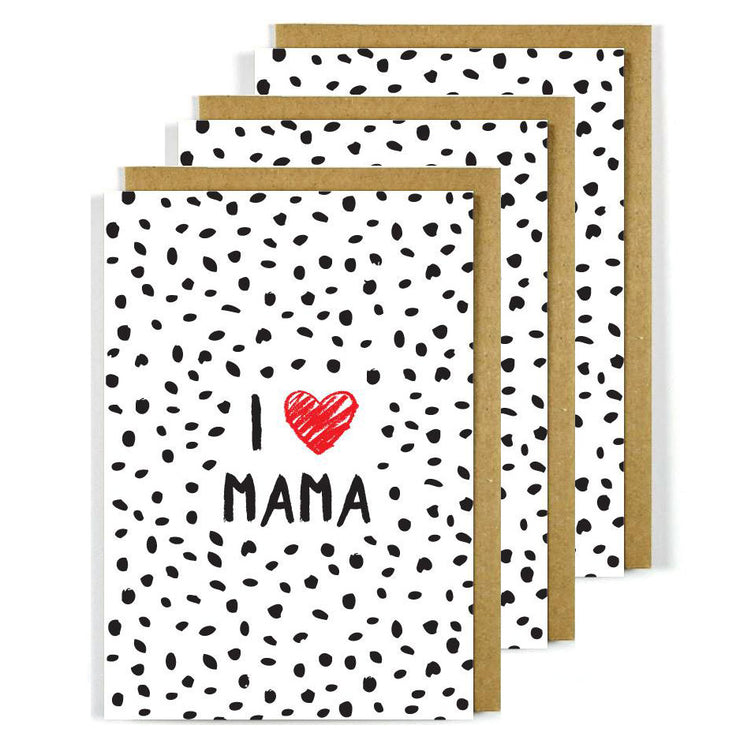 Greek Mother's Day Card Mama Bulk Cards