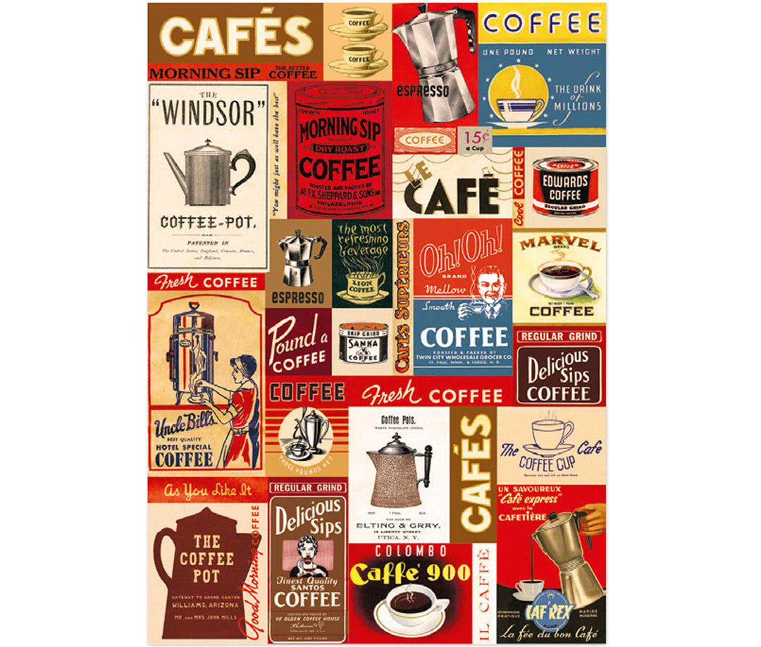 Cavallini Coffee Print