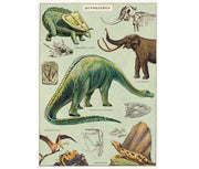 Cavallini & Co. Poster - Dinosaurs Vintage Wall Print