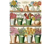 Cavallini Flower Market Print