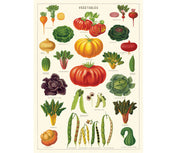 Cavallini Vegetable Garden Print
