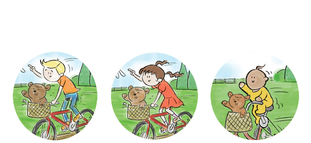 Storybook Cushion Bicyle Options