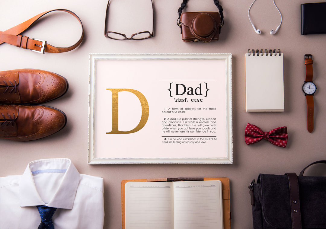 DAD Definition Art Print