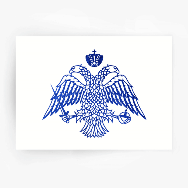 Greek Orthodox Church Flag Eagle