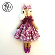 Heirloom Hand Made Fabric Doll Fawn Lily