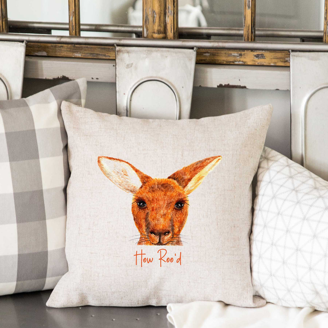 Funny Cushion - How Roo'd