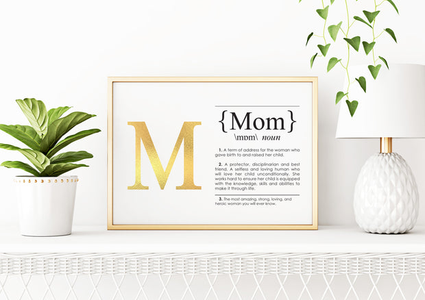 MOM Definition Art Print Lifestyle Image