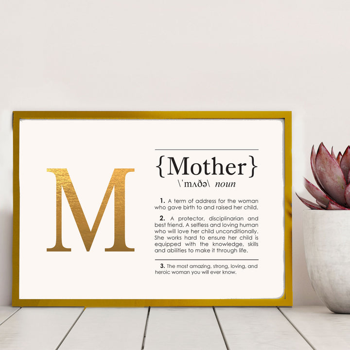 MOTHER Definition Art Print Lifestyle