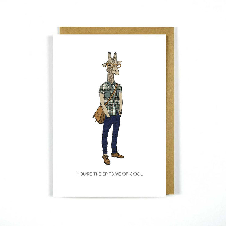 Greeting Card Epitome of Cool
