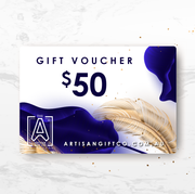 Gift Card The Artisan Gift Co $50