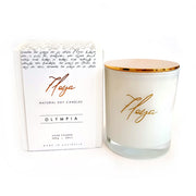 Floya 'OLYMPIA' Pure Soy Candle White